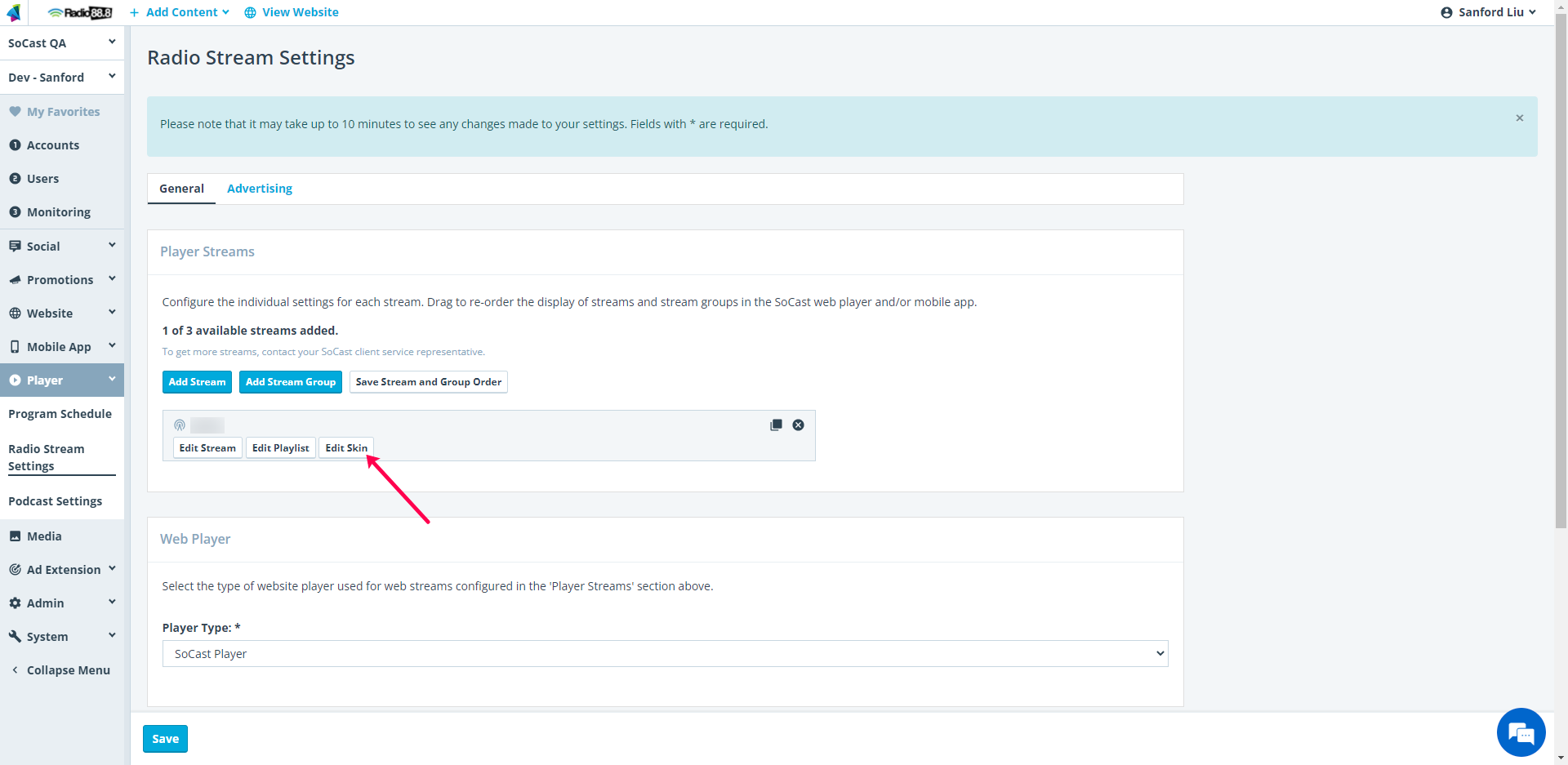 Custom HTML Section Screenshot