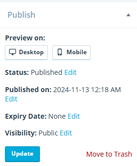 Publish
